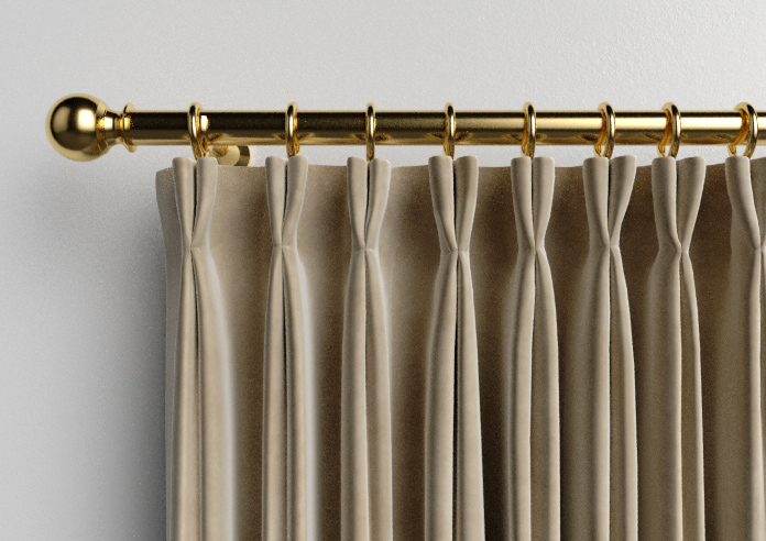 Odessa Velvet, Putty - Made to Measure Curtains - Image 10